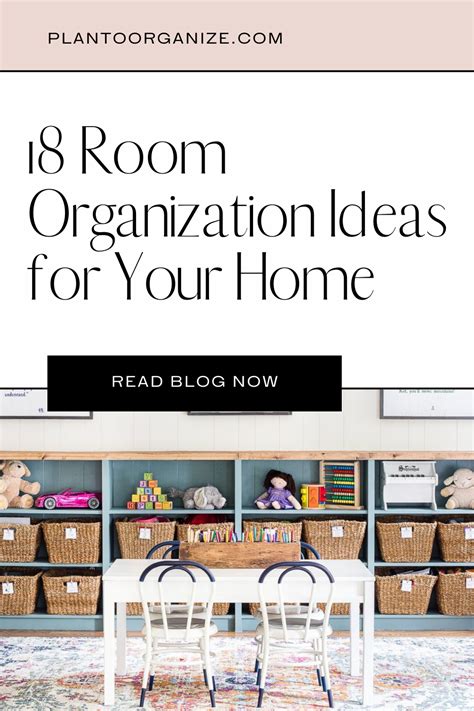 18 Genius Room Organization Ideas to Simplify Your Home - Plan to Organize