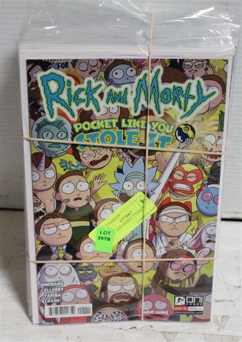 47 RICK AND MORTY COMICS