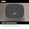 Haier Oil Free Air Fryer 6-in-1 Air Fryer with LED Display, Hot Air ...