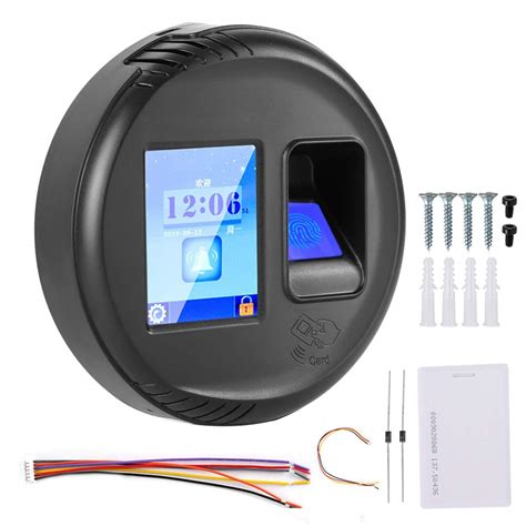 Time Attendance, 2.4in USB Fingerprint Password Attendance Machine ...