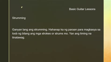 Image result for Tagalog Basic Tutorial Gitara