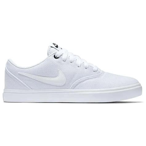 nike sb check solar white leather