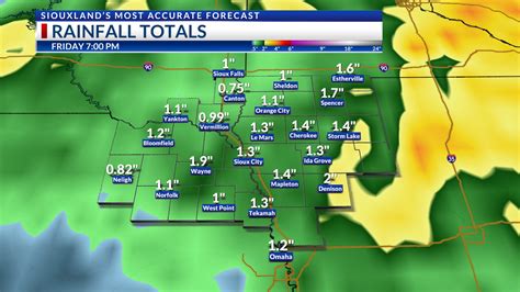 Sioux Falls Weather Map