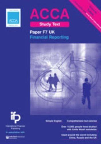Buy ACCA F7 UK Financial Reporting (United Kingdom) Study Text: ACCA ...