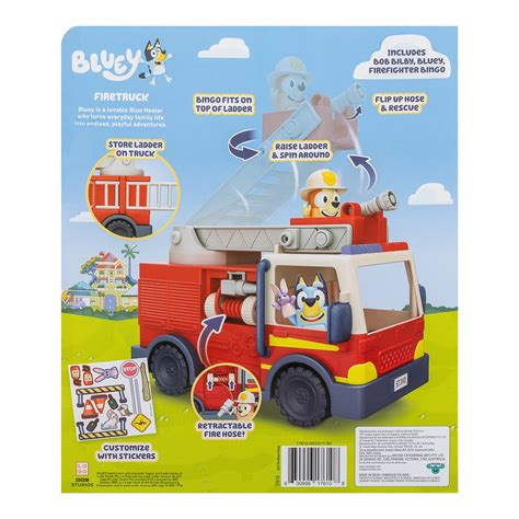 Bluey Fire Truck Playset – Adventure with Bluey & Bingo » Kids Toys n Gifts