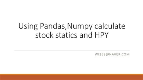 Image result for Python-Numpy Finance