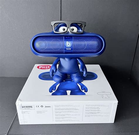 Blue Beats Pill Character