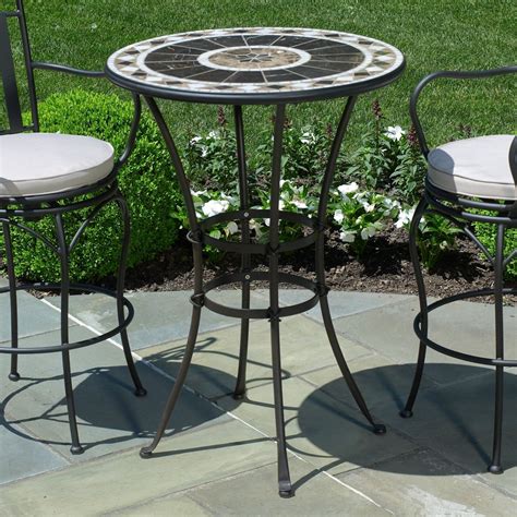 Walmart Outdoor Bar Height Table And Chairs : Bar Height Round Table ...
