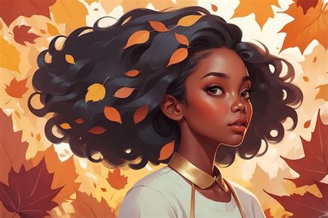 Black cartoon woman curly hair Images - Free Download on Freepik