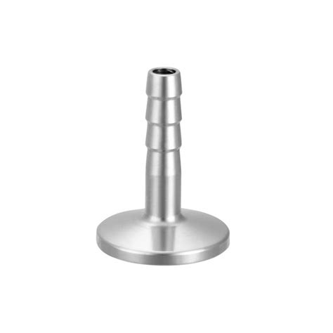 uxcell 304 Stainless Steel KF10 Flange to 8mm Rubber Hose Barb Adapter ...