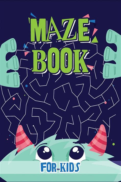 Maze Book for Kids : Maze Games for Kids, Activity Books for Kids 4-6 ...