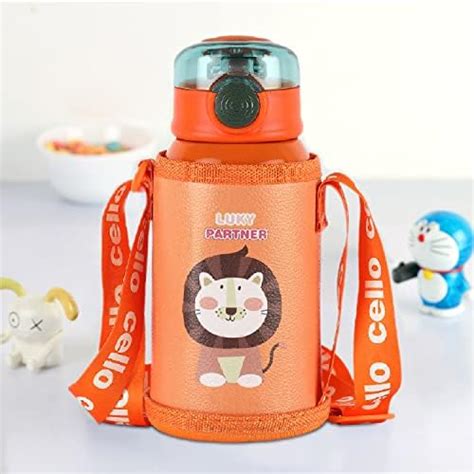 Milton Jolly 375 thermosteel Kids Hot and Cold Water Bottle, 300 ml ...