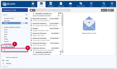 Create Mail Folder 的图像结果