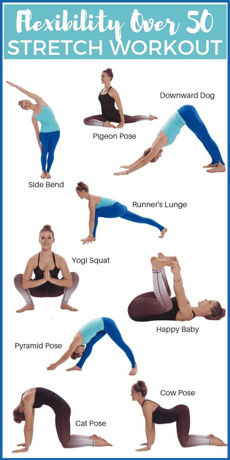 Flexibility Exercises Examples 的图像结果