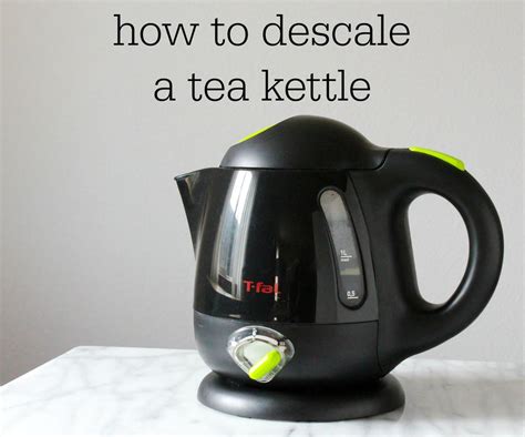 Descale Tea Kettle