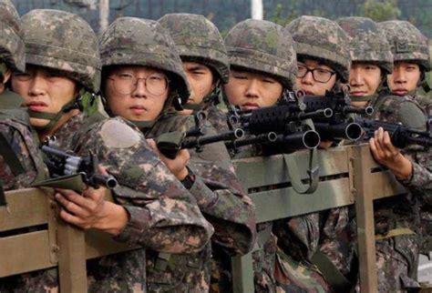 韩国人口下滑 入伍新兵持续减少 韩国军队也要“消失”了！_军事频道_中华网