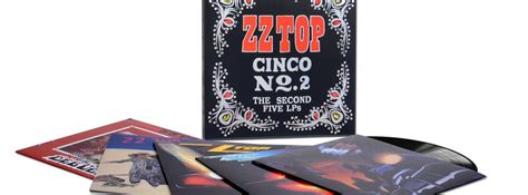 Out Now: ZZ Top, CINCO NO. 2: THE SECOND FIVE ALBUMS | Rhino