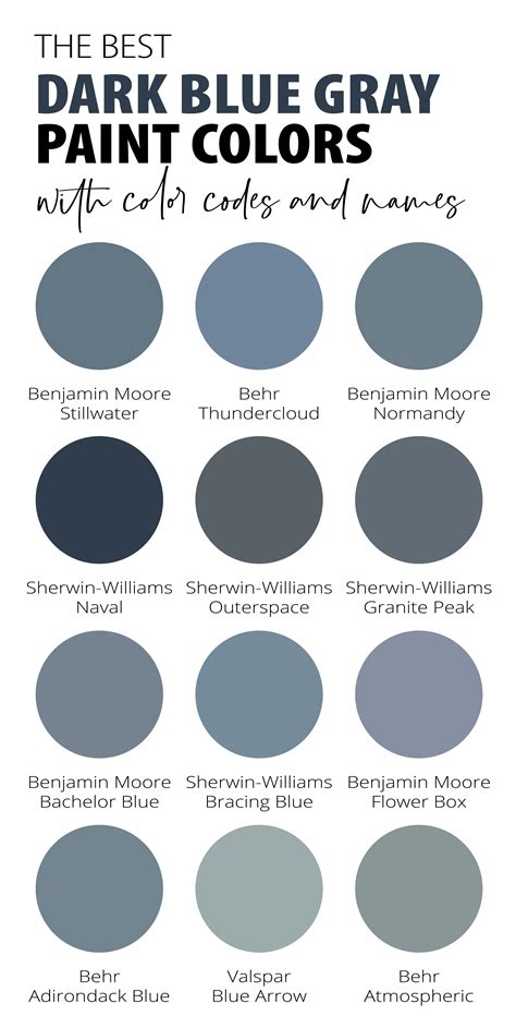 The 75+ Best Blue Gray Paint Colors for Home in 2024 (For Interior & E ...