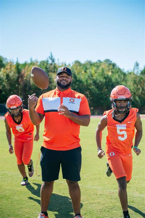 Orange High Alum Tackles New Role as School's Head Football Coach