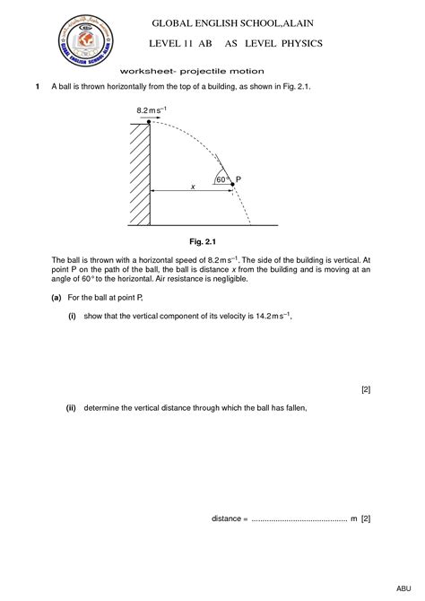 Image result for Projectile Motion a Level Maths