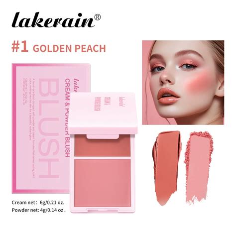 2-in-1 Blush Cream & Powder – Long-Lasting, Blendable, Matte & Dewy Fi ...