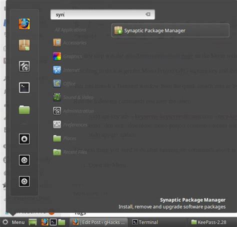 Image result for Linux Mint Menu Icon