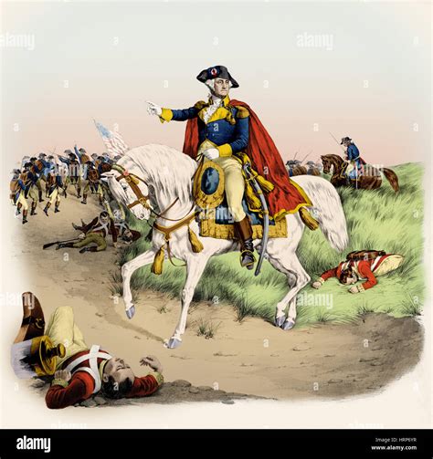 Battle of Monmouth, 1778 Stock Photo - Alamy