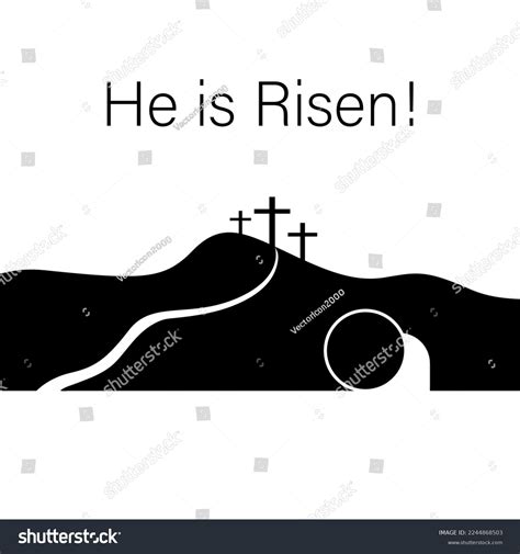Christ On Cross Silhouette