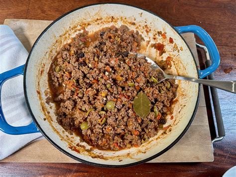How to Make Picadillo (Ground Beef Stew) - The Frugal Chef