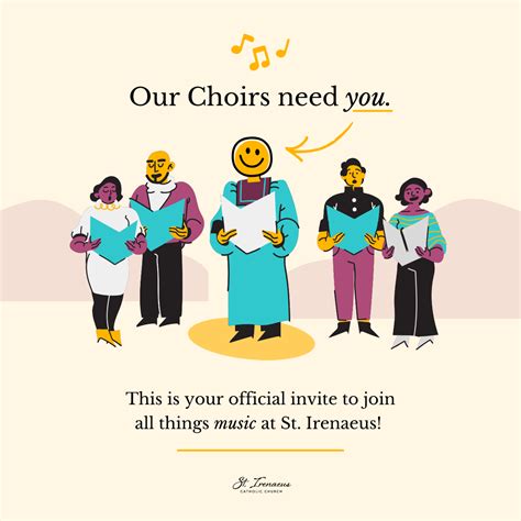Join a choir! - St. Irenaeus Catholic Church