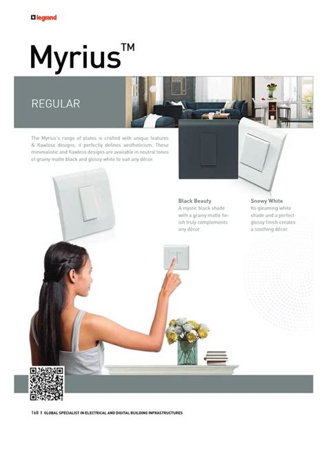 Modular Switches - Legrand Myrius Modular Switch Antibacterial ...