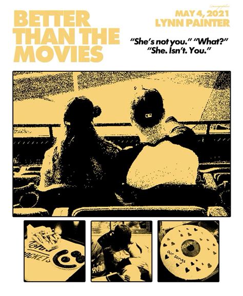 poster for better than the movies by lynn painter | Graphic poster, Poster prints, Book posters