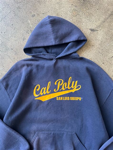 2000s Russell Cal Poly Hoodie – Ametora
