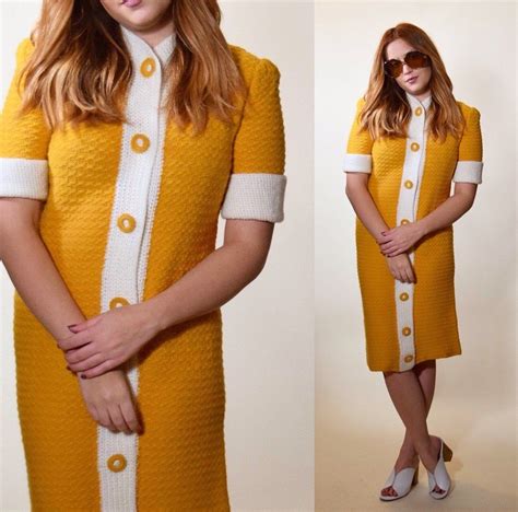 *RARE* Beautiful mustard yellow short sleeve sweater dress~Authentic ...