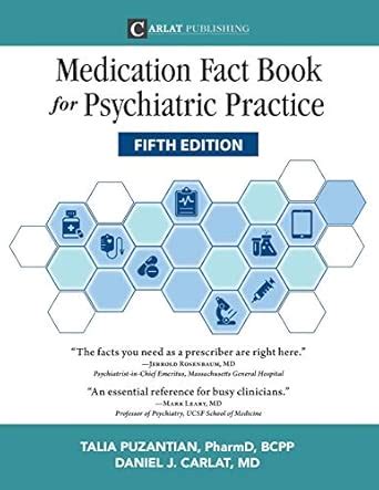 Buy Medication Fact Book for Psychiatric Practice, Fifth Edition Book ...