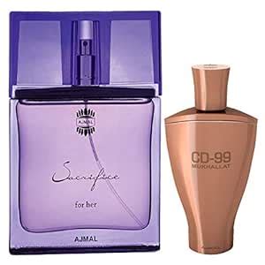 Ajmal Sacrifice for HER EDP Floral Musky Perfume 50ml for Women and CD ...
