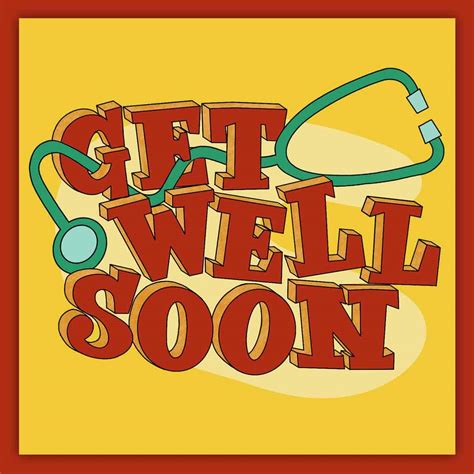 Get Well Soon Card Template - Sampletemplate.my.id