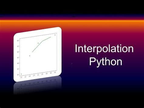 Image result for Python Matplot Interpol