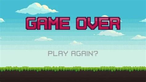 Image result for Game Over Animation
