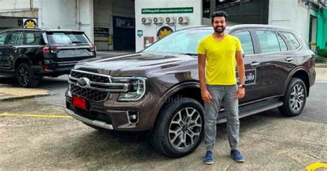 Popular Indian Vlogger Drives New Ford Endeavour, Finds it Better Than ...