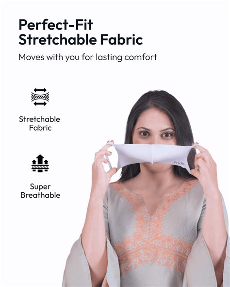 Frido Silver Plus Face Mask I Best Mask in India - MyFrido
