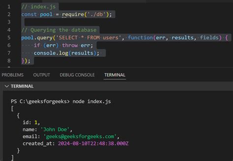Image result for Node.js PostgreSQL Pool Connections