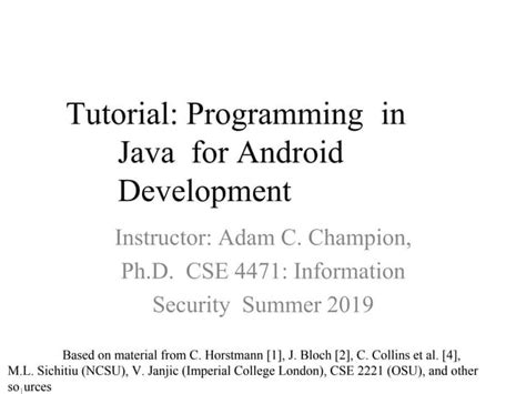 Image result for Java Android Programming