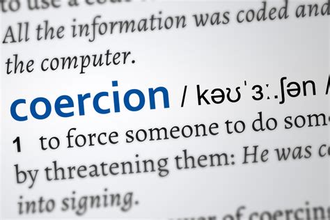 Image result for Example of Coercive Power