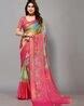 Buy Pink Sarees for Women by FABMORA Online | Ajio.com