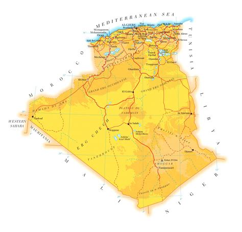 Maps of Algeria | Map Library | Maps of the World