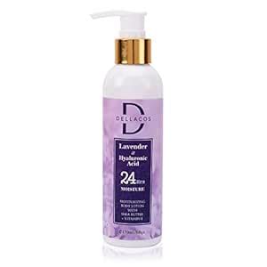 Dellacos Lavender Softening Body Lotion, Hyaluronic acid, Shea butter ...