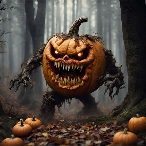 The Jack o Lantern’s revenge. This mutated pumpkin is out looking 4 ...