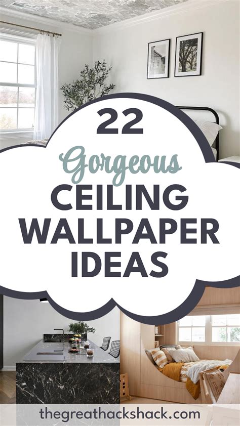 Bedroom wallpaper ideas master ceiling – Artofit