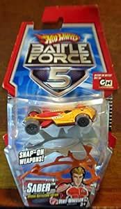 Hot Wheels Battle Force 5 Saber Vehicle : Amazon.in: Toys & Games